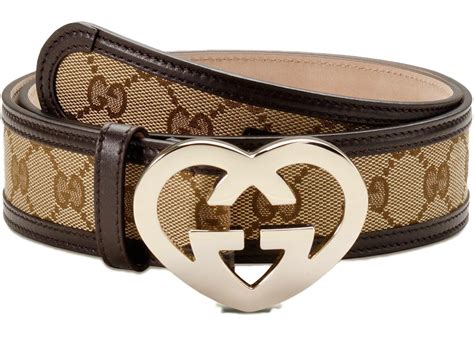 gucci belt heart